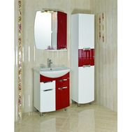 Комплект мебели для ванной Аква Родос Премиум 0265 красный