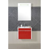 Комплект мебели для ванной Аква Родос Париж 65 красный подвесной