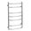 Фото 2778: Водяной полотенцесушитель Terminus Виктория с боковым подключением 830x500