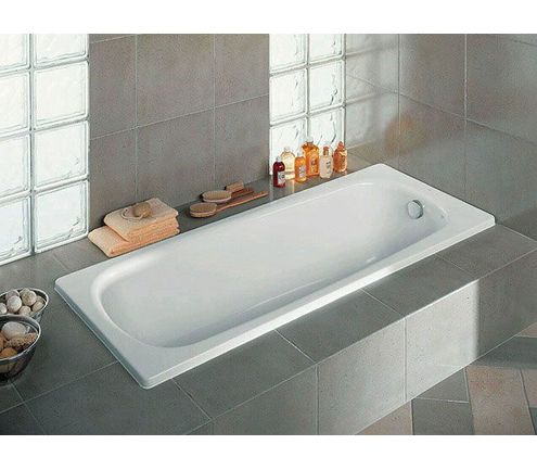 Чугунная ванна Roca Continental 170x70 с антискольжением